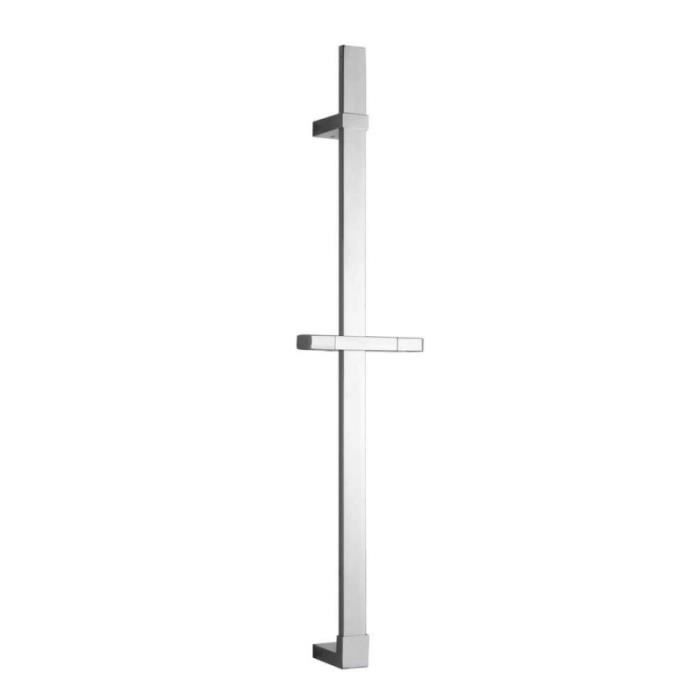 Barre de douche - WENKO - Design - Inox - Chromé - 68 cm