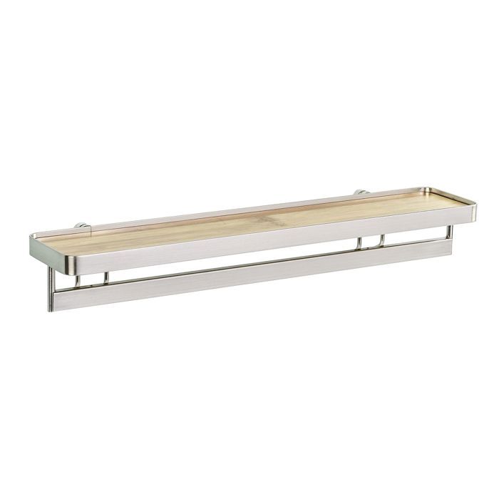 WENKO Etagere murale cuisine avec barre cr dence mural pour