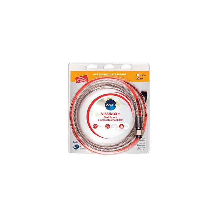 Table de cuisson à gaz - WPRO - vissinox plus - Gaz butane-propane