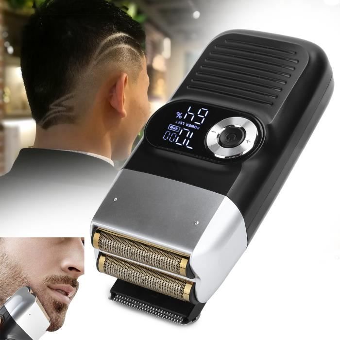 Rasoirs éLectriques pour Hommes Rechargeable Sans Fil Faible Bruit
