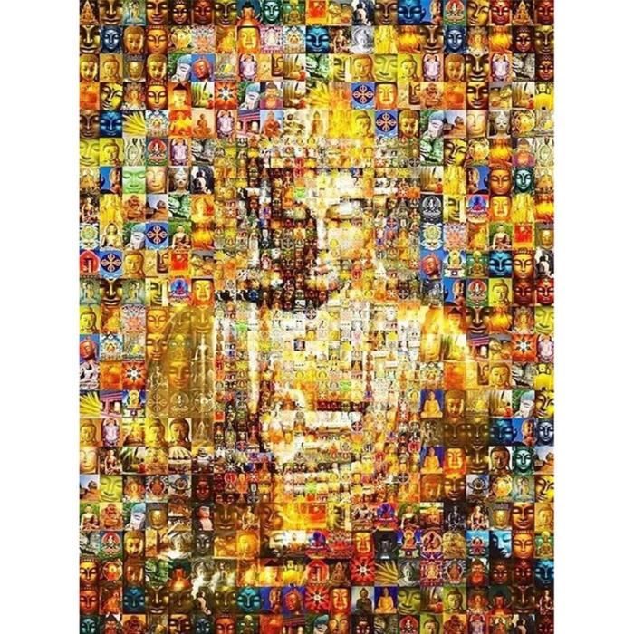 Kit Peinture Diamant 5D – Toile 30x40 Cm – Motif Animal Surprise – Loisir Créatif, Décoration Murale