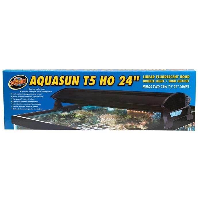Comparer les prix de Zoo Med Aquasun T5 Éclairage pour Aquariophilie 80 cm - AF2-80E