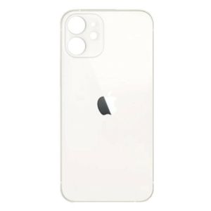 Vitre Arrière De Remplacement Pour IPhone 12 Mini - Noire Avec Adhésif - Marque GLOBALSTOCK