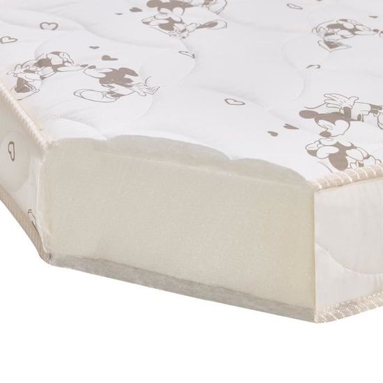 Disney Par Babycalin Matelas Bebe Pliant Mickey Et Minnie Pour Lit 60 X 1 Matelas Bebe Matelas Et Linge De Lit