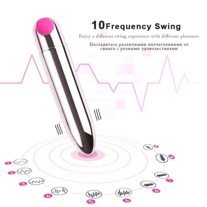 Vibromasseur à balles Rechargeable par USB, 10 vitesses, forte — free download