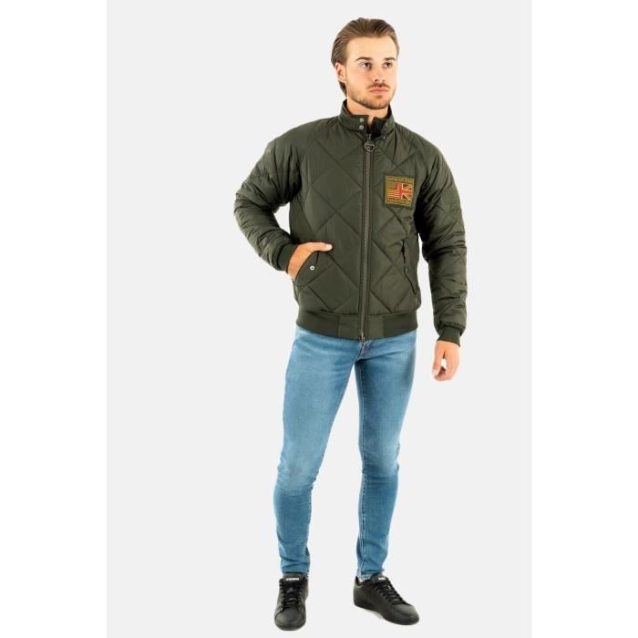 Blousons et vestes barbour intl quilted merchant gn91 sage XXL Vert Cdiscount Pret a Porter