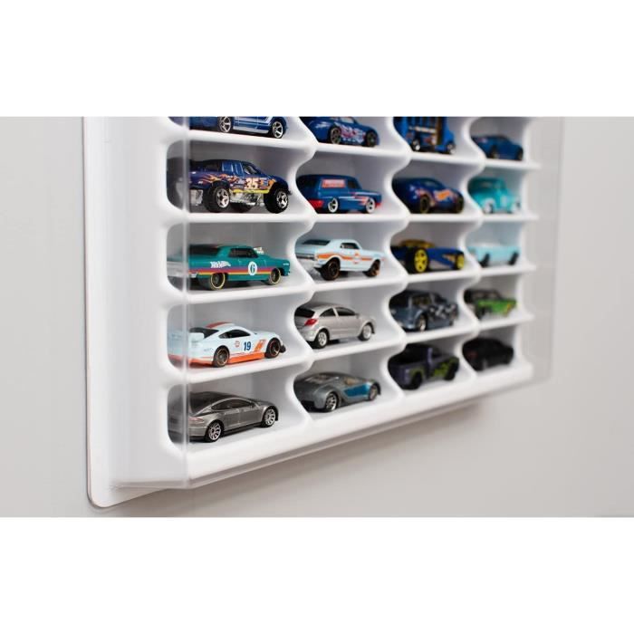Hot Wheels Voiture 10 Vitrines Murales Transparentes Pour Collection De Voitures Miniatures - Étagères De Présentation Présentation Modèles Réduits