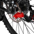ARAMOX verrouillage de frein à disque Freins à disque de verrouillage de vélo en métal Serrures de vélo antivol avec cadre en-2