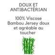Drap housse - EASY DORT - Bambou - Blanc - 90x140-2