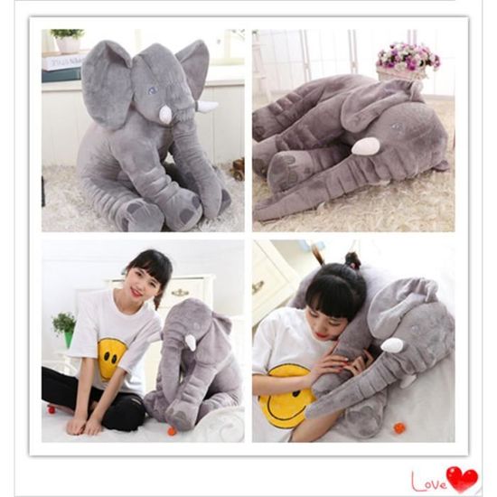 Peluche oreiller elephant outlet
