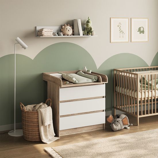 Vicco Emma commode met 3 lades Vicco Emma commode met 3 lades