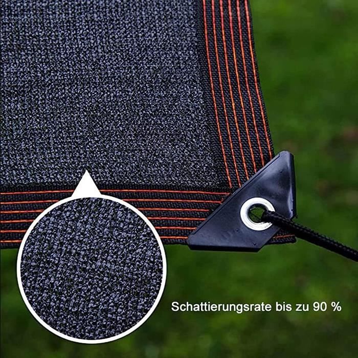 Voile D'ombrage Triangulaire 3x3x3 M - Imperméable, 98% UV, Polyester Haute Densité, Pour Terrasse, Jardin, Balcon
