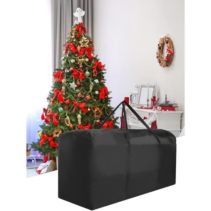 ARSUK Sac de Rangement Pour Sapin de Noël - Housse pour Sapin de Noël Avec  Fermetures Éclair convient jusqu'à 210 cm - Idéal pour l'arbre de Noël