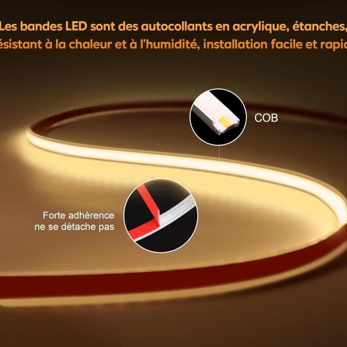 Ruban LED 5m Etanche IP67