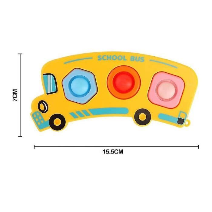 Hand spinner,Bébé Dessin Animé Jouets sensoriels Pop It Push Bubble Fidget  Toy Kids Gift- A[A64114376] - Cdiscount Jeux - Jouets