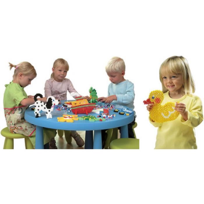 Kit Perles à Repasser Maxi Hama – 2 Plaques : Camion Et Papillon – Dès 3 Ans – Loisir Créatif