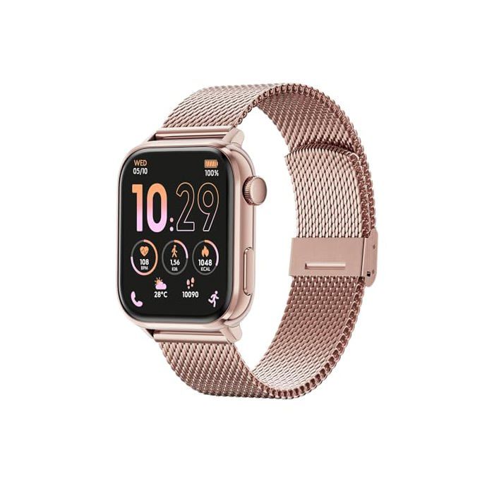 SHANG WING Bracelet Silicone Pour Montre Connectée LYNN2 - Remplacement Confortable Et Léger