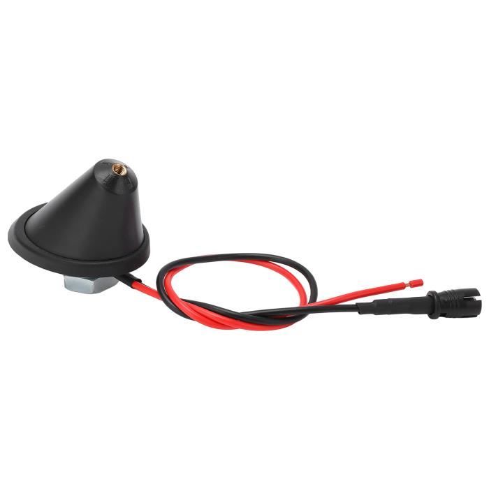 Antenne De Toit Active 16V RAKU 2 Courte Anti-Bruit 17.5cm 60° - Compatible Audi VW Seat Skoda Opel