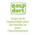 Drap housse - EASY DORT - Bambou - Blanc - 90x140-3