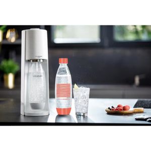 Lot Sodastream Art Blanc : Machine à Eau Gazeuse + 3 Bouteilles + Cartouche CO2
