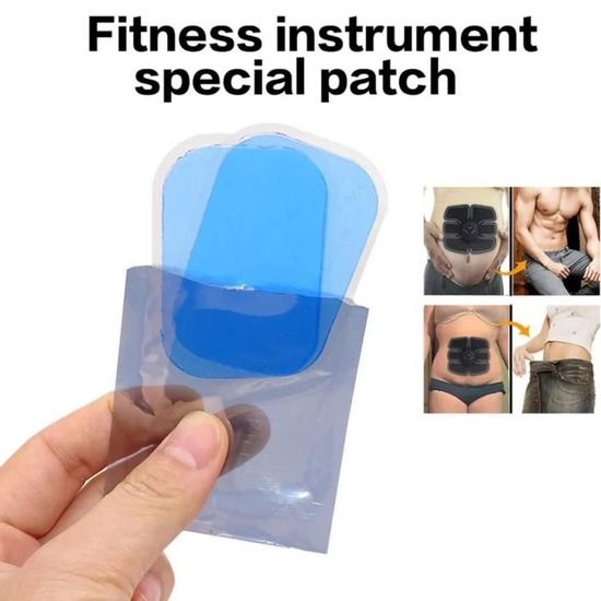 Gel EMS TAIANJI - 60 Pads Électrostimulation Pour Ceinture Abdominale Et Tonification