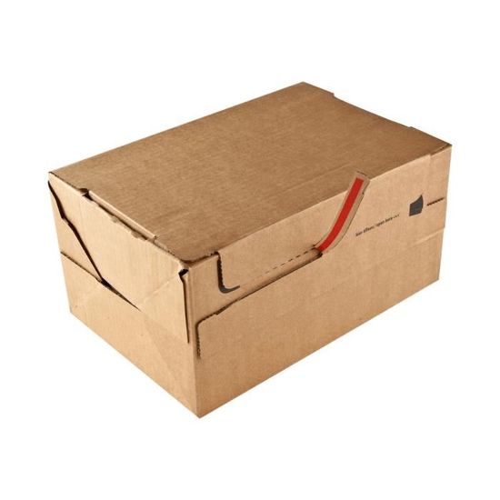 Colompac Return Box Cp 069 Boite D Expedition Taille Xl 40 Cm X 30 Cm X Cm Auto Adhesif Brun Pack De 10 Achat Vente Enveloppe Colompac Return Box Cp 069 Cdiscount
