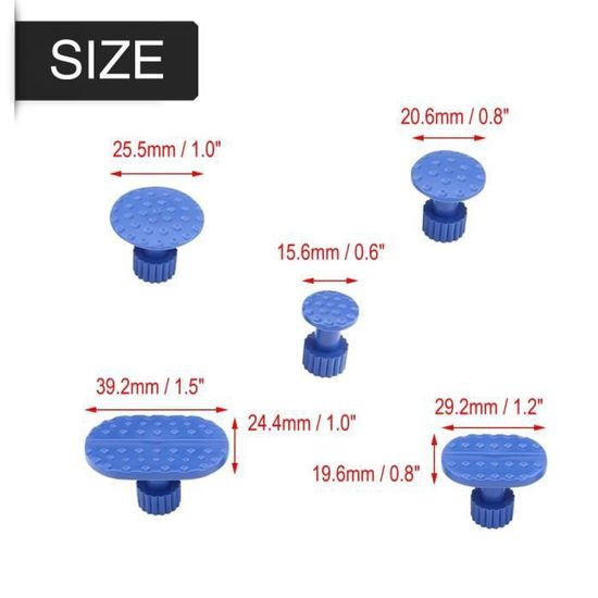 Kit Extracteur De Bosse Sans Peinture 18 Ventouses - Outil Débosselage Voiture Grêle Carrosserie