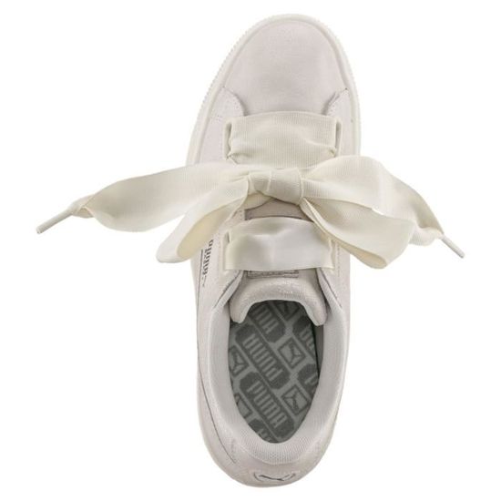 CHAUSSURES PUMA HEART NIGHT SKY BLANCHE Blanc Cdiscount Chaussures