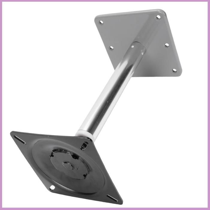 Piédestal De Siège De Bateau Réglable Avec Pivot – Base Antidérapante En Alliage D’aluminium Robuste