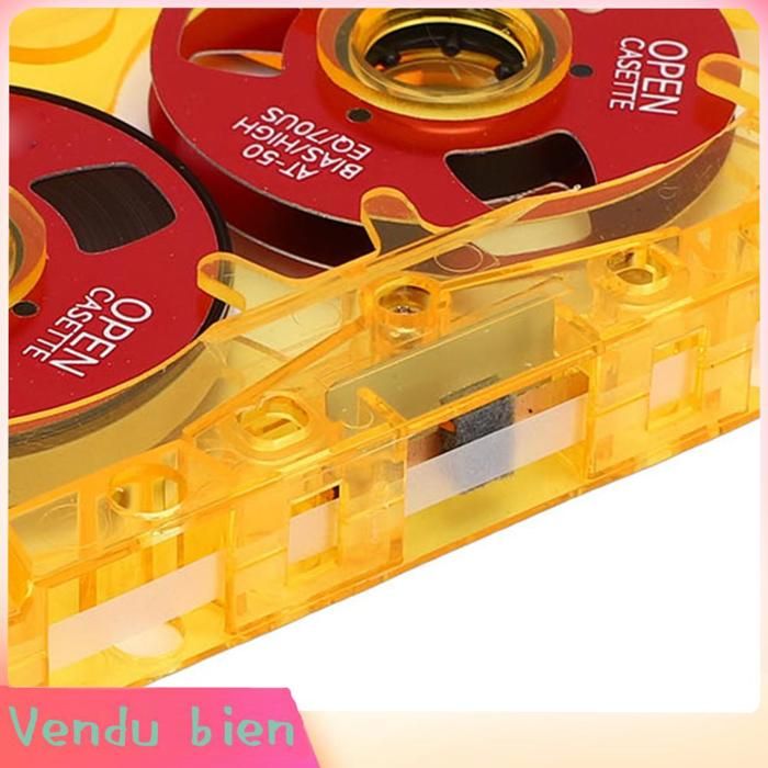 Cassette Audio Vierge 50 Minutes - Bobine Compacte Professionnelle Pour Enregistrement Musique
