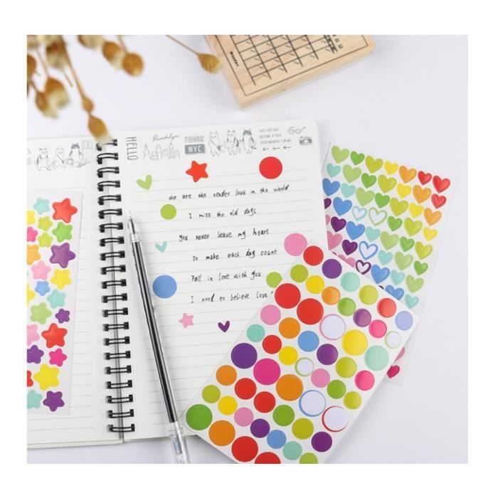 Notre top 10 des Stickers Scrapbooking Autocollant Gommettes Notre top 10 des Stickers Scrapbooking Autocollant Gommettes