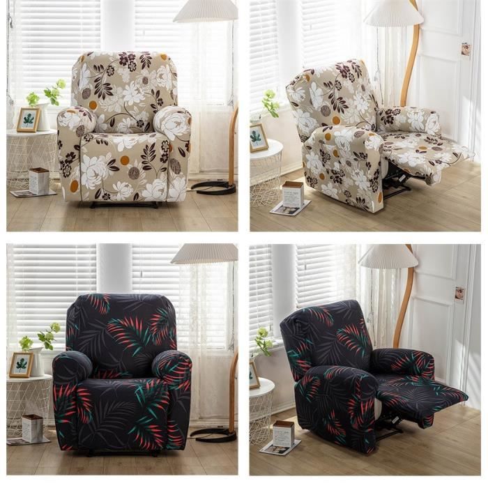 Housse de canapé en velours, housse de causeuse extensible avec 2 housses de coussin en T séparées, housses de canapé luxueuses pour salon, housses de canapé (couleur : camel