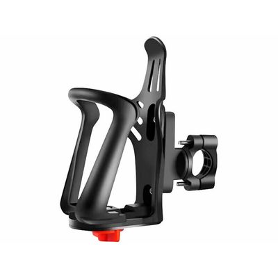 Porte-Bidon Vélo LYPPUL – Réglable 55-85 Mm – Pince Guidon 22-32 Mm – 360° Rotatif – Léger – Pour VTT, Route, Moto, Poussette