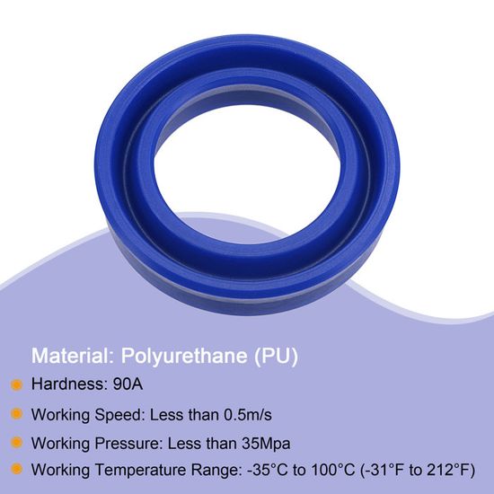 Joint Hydraulique à Piston 18x26x5 Mm - Nitrile 90 Shore, Pour -30°C à 100°C, Joint Torique
