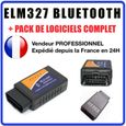 Interface ELM327 BLUETOOTH - Valise Diag Auto OBD-0