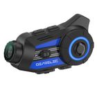 ETOOLAB Intercom Moto GEARELEC kit bluetooth casque moto avec caméra HD 2K1500M pour 8 Riders IP65 étanche WiFi Dashcam