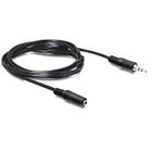 INECK® 5m Câble d'extension audio 3.5mm Jack male à 3.5mm Jack femelle 5 mètres