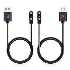 Leloco Câble De Charge Magnétique Type T 2 Broches 4.0 - Pour Montres Connectées, Tasses à Jus, Chargeurs - Universel, Pratique - 11