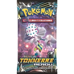 CARTE A COLLECTIONNER Booster Display Pokémon SL08 Lune & Soleil - 10 ca