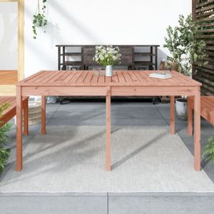 TABLE DE JARDIN  Atyhao Table de jardin 159,5x82,5x76 cm bois massif de douglas 60299