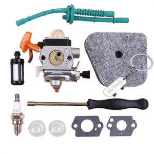 AISEN CARBURATEUR POUR STIHL FS87 FS87R FS90 FS90R HL100 HL100K FS90K FS100R FS100RX FS110 FS110R FS110X REMPLACE 41801200613 41801200611 41801200610