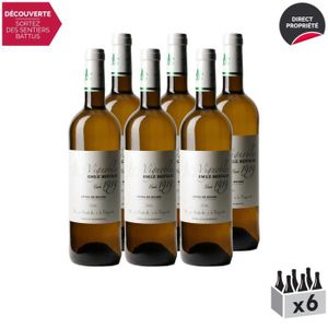 VIN BLANC Cuvée 1919 Blanc 2016 - Lot de 6x75cl - Vignobles 