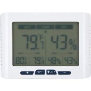 THERMO - HYGROMÈTRE Thermomètre hygromètre d'intérieur, jauge d'humidi