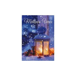 Illuminez vos vœux avec une carte de bonne année étoilée