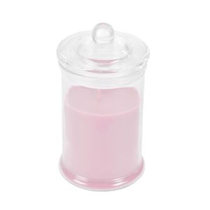Rose Mini-Mason jar id/ée Cadeau Senteur de Fruit des Tropiques Sublimagecreations Mini-Bougie Joyeux Anniversaire