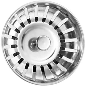 Petit Bouchon de Bonde pour Accueil Salle de bain cuisine /éviers 2 pi/èces Acier Inoxydable Portable Cuisine /évier Cr/épine
