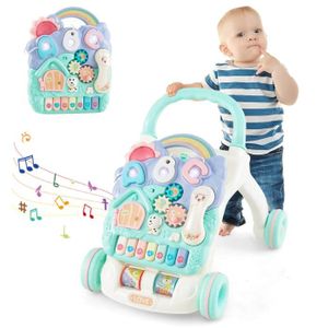 HERSITY Jouet Bebe 1 an Table Activité Bébé avec Lumières et Sons, Jeu d'éveil  Musical Educatif Cadeau pour Enfant Garçon Fille 18 Mois 2 3 Ans :  : Jeux et Jouets