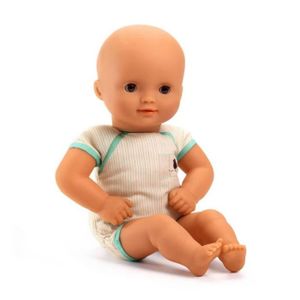 POUPÉE Djeco - DJ07880 - Poupee a habiller baby Green Pom