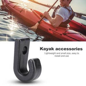 KIT DE RÉPARATION KAYAK crochets de kayak en J crochet en plastique durable en forme de J, crochet de cravate portable crochet en J pour kayaks En Stock