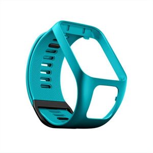 BRACELET DE MONTRE Bleu-vert Bracelet de montre en silicone de remplacement pour TomTom Runner 2/3 TomTom Spark 3